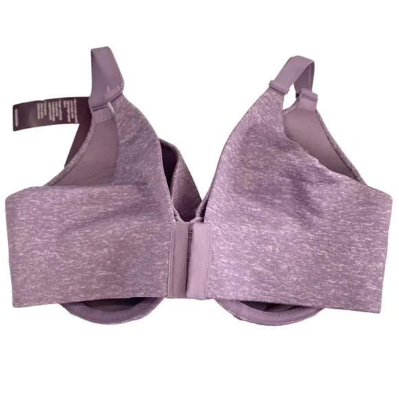 NWT! Cacique Full Coverage Back Smoother Bra Purple Size 36D - Picture 5 of 7